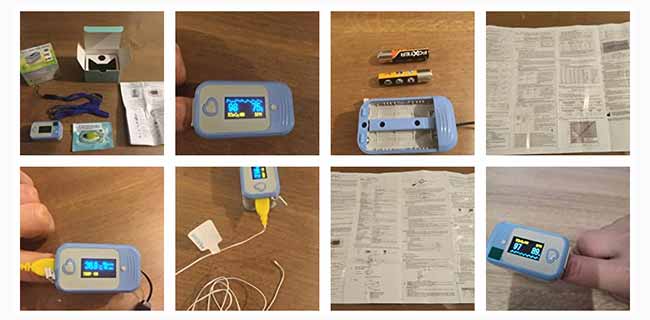 AM801 Temperature Pulse Oximeter