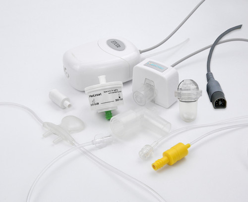 To monitor the patient's respiratory status, it is necessary to have an end expiratory carbon dioxide sensor and accessories