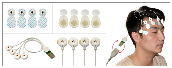 disposable non-invasive EEG sensor