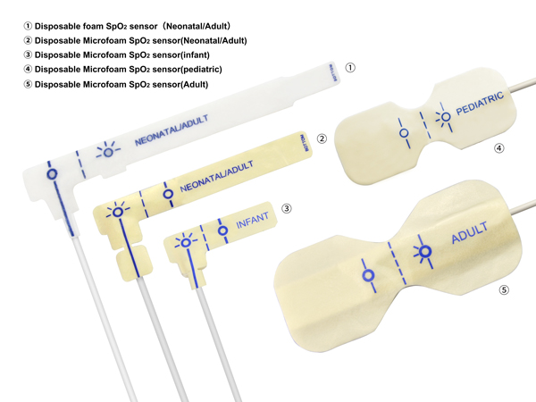 How to choose suitable disposable SpO2 sensor in different departments.