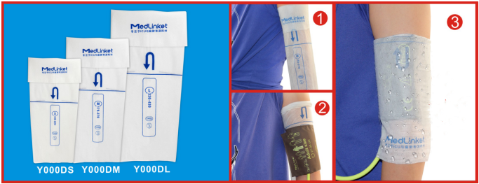 Medlinket's disposable NIBP cuff protector can effectively prevent cross-infection in the hospital