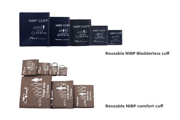 Medlinket's NIBP cuff adapts to the needs of different departments and people