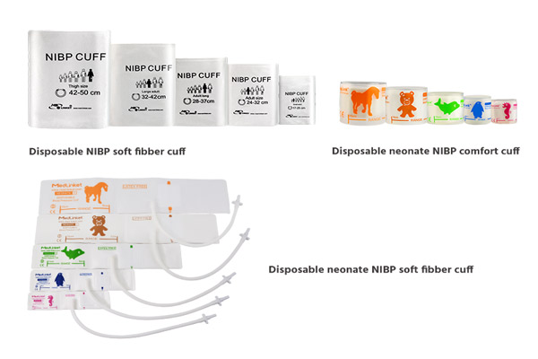 Medlinket's NIBP cuff adapts to the needs of different departments and people