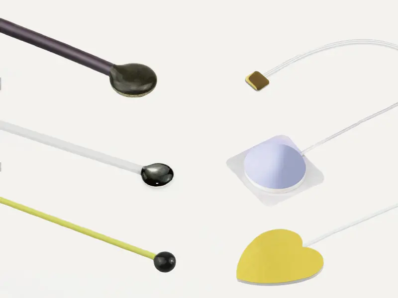 Skin-surface temperature probes